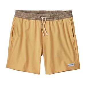 Patagonia Men's Home Waters Volley Shorts Size XL Yellow NWT